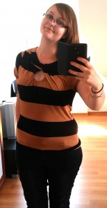 T-Shirt mit Wickelausschnitt