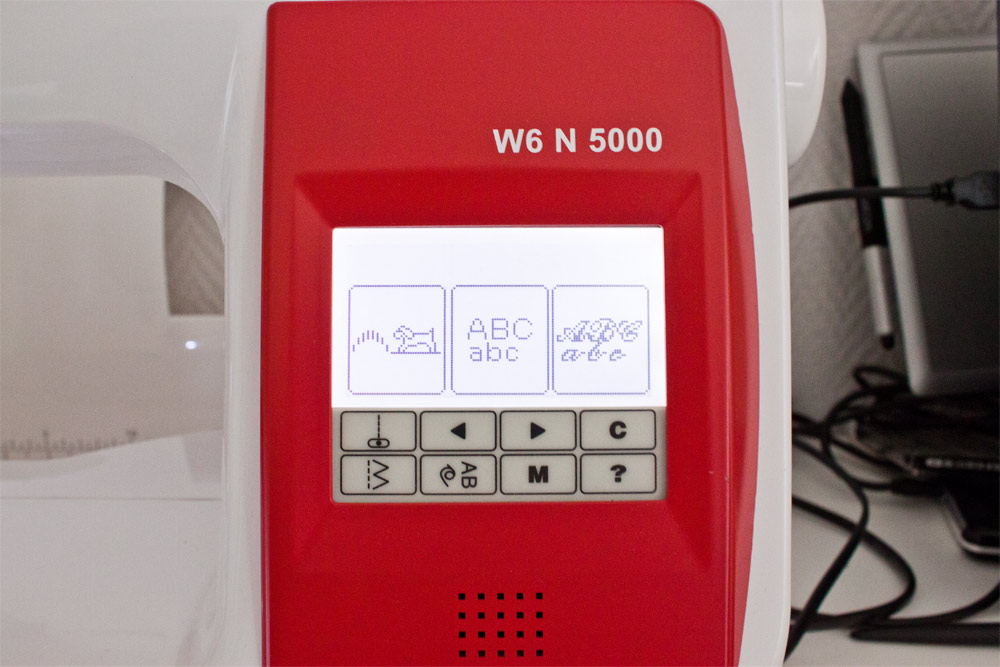 Zierstiche und Alphabete der W6 N5000