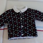 Babyjacke geschlossen