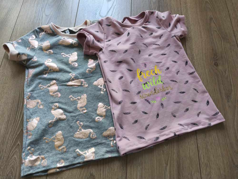 Genähte T-Shirts